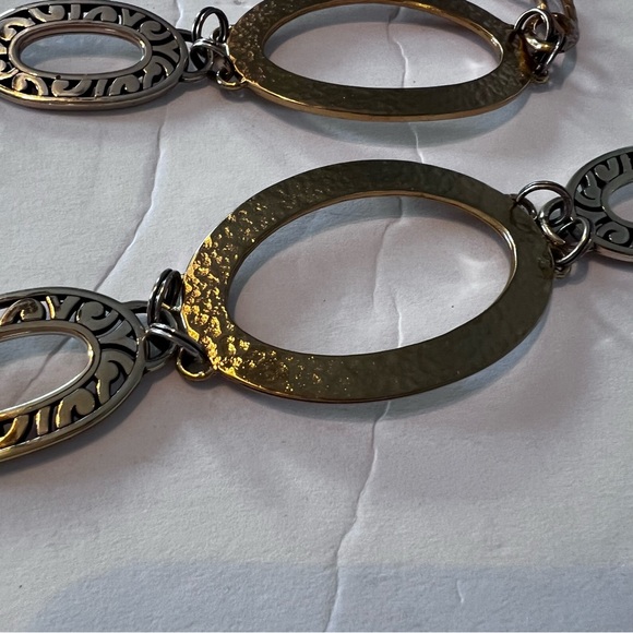 Brighton Women’s Gold and Pewter Metal Chain Belt size XL - Picture 3 of 6